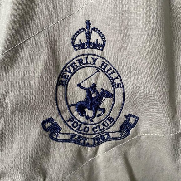 Beverly Hills Polo Club Tan Full Zip Vest Size XL - Picture 3 of 10